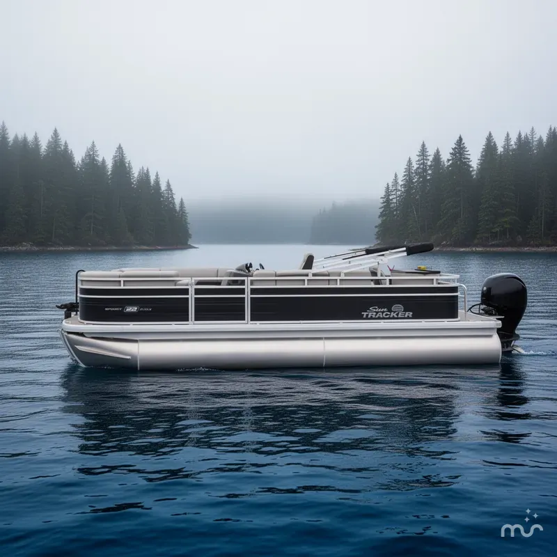 Slide: The Image of Sun Tracker SportFish 22 DLX 2026 - 2