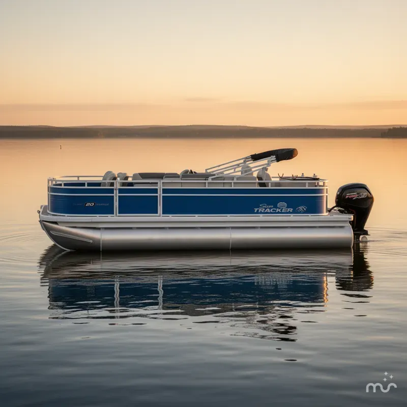 Slide: The Image of Sun Tracker Fishin' Barge 20 DLX 2026 - 1