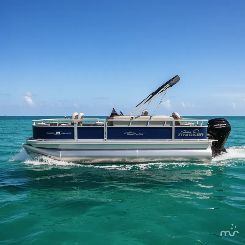 Slide: The Image of Sun Tracker Bass Buggy 18 DLX 2026 - 0