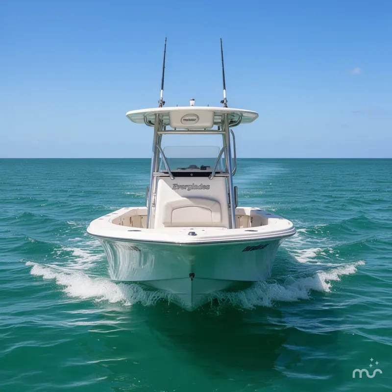 Slide: The Image of Everglades 243 Center Console 2004 - 2