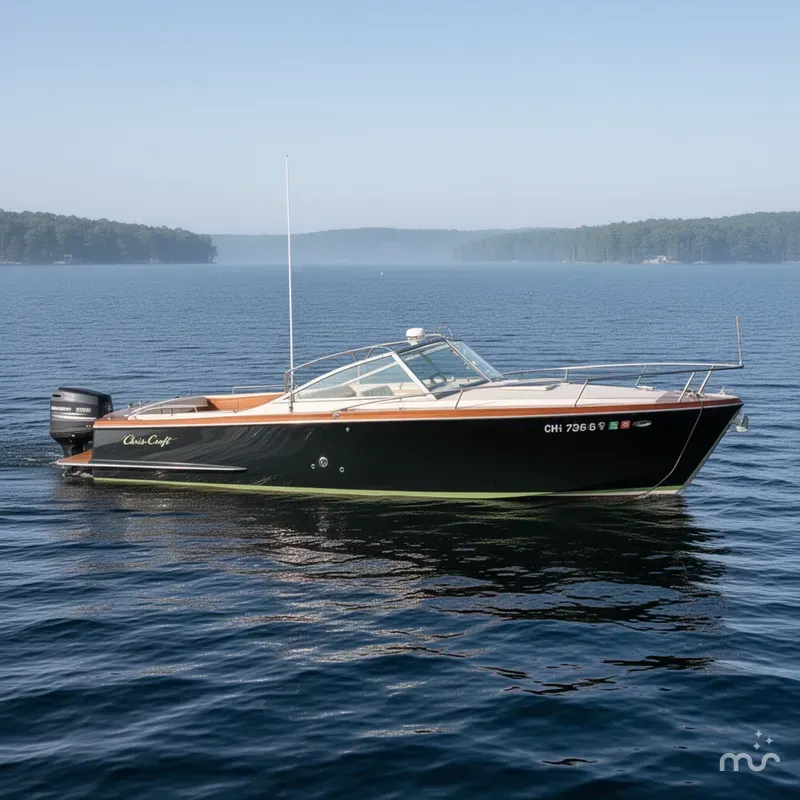 Slide: The Image of Chris-Craft 230 Scorpion 1983 - 2