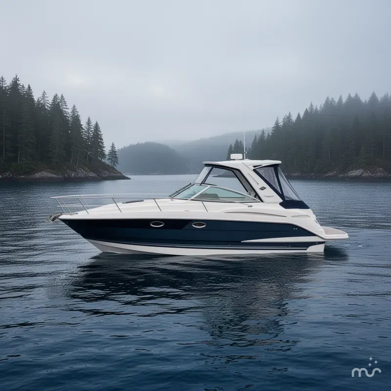 Slide: The Image of Monterey 335 Sport Yacht 2021 - 2