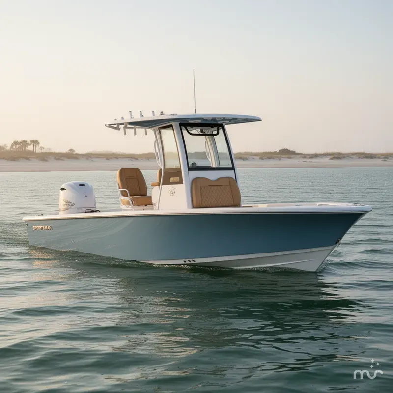 Slide: The Image of Sportsman Masters 267 Bay Boat 2026 - 0
