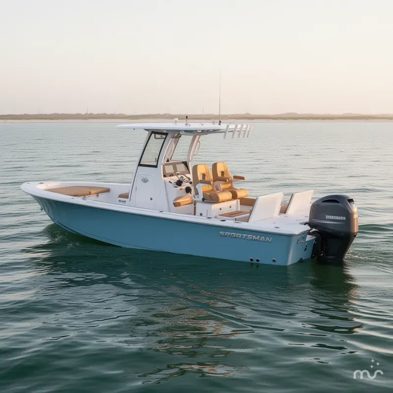 Slide: The Image of Sportsman Masters 267 Bay Boat 2026 - 1