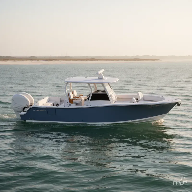 Slide: The Image of Sportsman Masters 267OE Bay Boat 2026 - 0