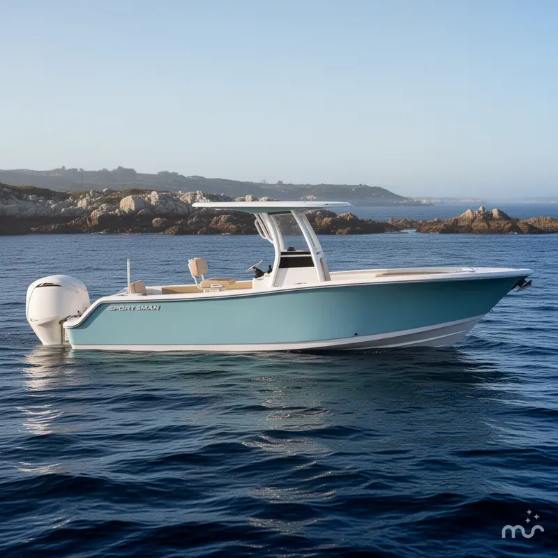 Slide: The Image of Sportsman Open 252 Center Console 2026 - 2