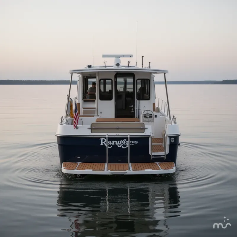 Slide: The Image of Ranger Tug R-31 CB 2023 - 2