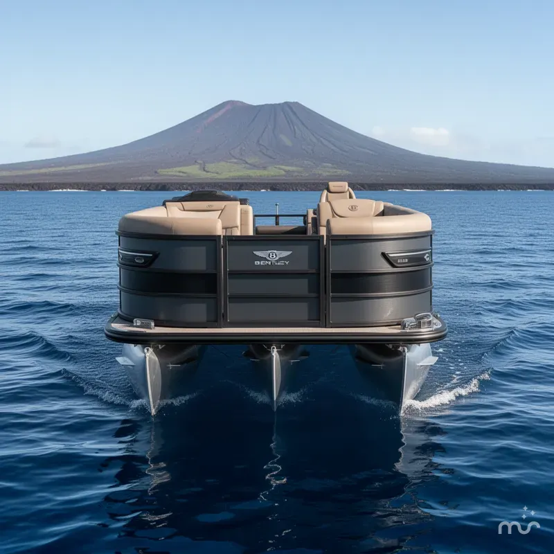Slide: The Image of Bentley Pontoons 223 Elite Swingback 2025 - 1