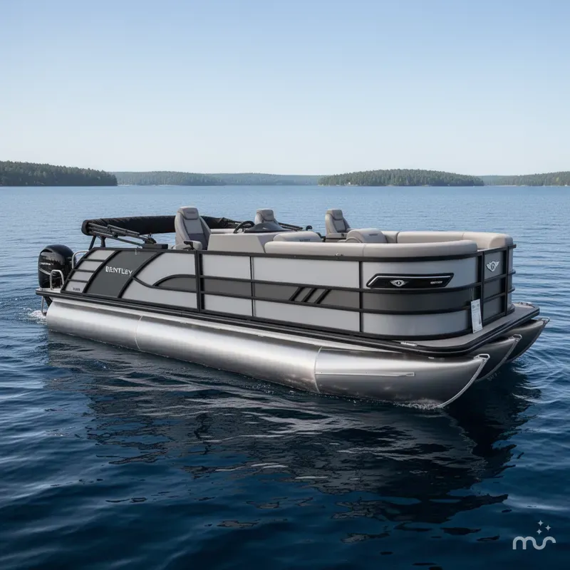 Slide: The Image of Bentley Pontoons 223 Elite Swingback 2025 - 1