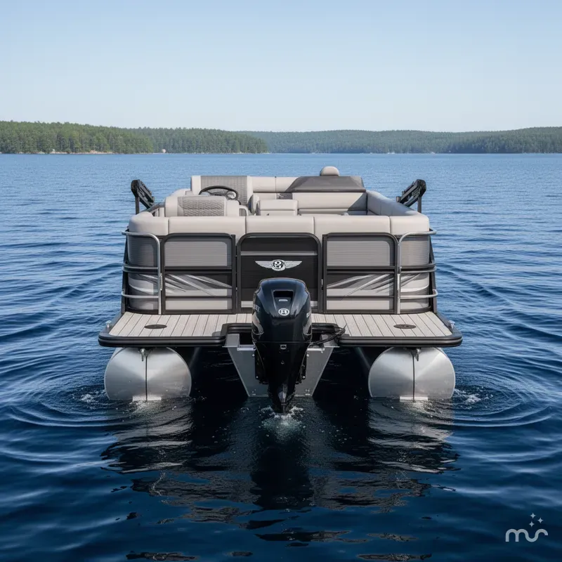 Slide: The Image of Bentley Pontoons 223 Elite Swingback 2025 - 2