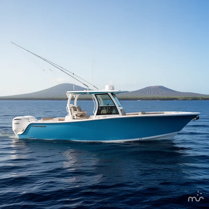 Slide: The Image of Sportsman Open 302 Center Console 2026 - 2