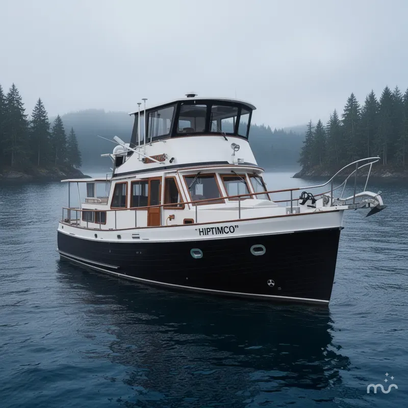 Slide: The Image of Hiptimco 40' Trawler 1979 - 2