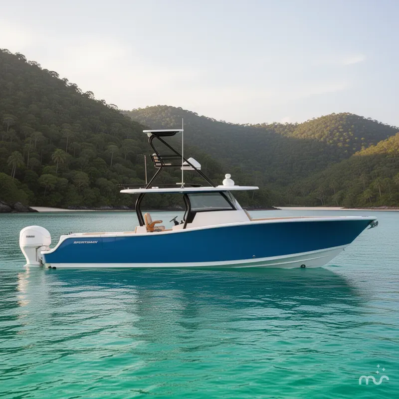 Slide: The Image of Sportsman Open 402 Center Console 2026 - 2