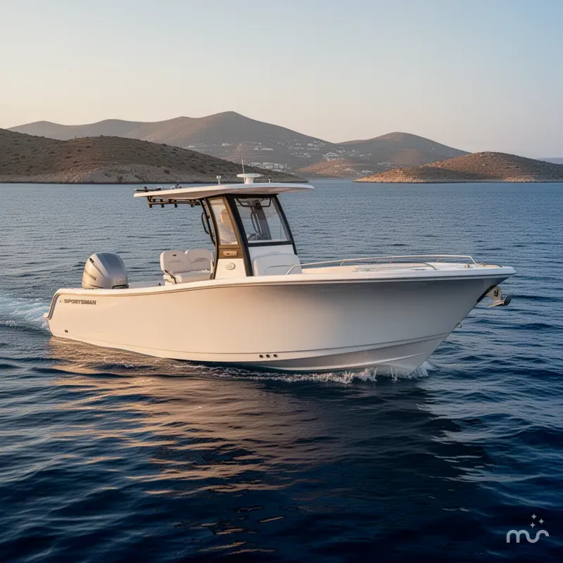 Slide: The Image of Sportsman Open 232 Center Console 2026 - 2