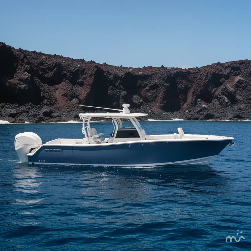 Slide: The Image of Sportsman Open 322 Center Console 2026 - 2