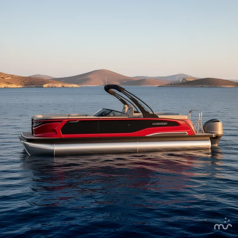 Slide: The Image of Godfrey Sanpan 25' Ultra Lounge Tritoon - 2500 ULW 2027 - 2