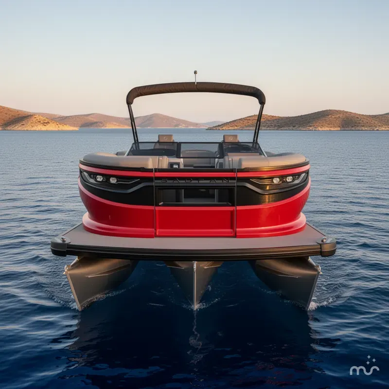 Slide: The Image of Godfrey Sanpan 25' Ultra Lounge Tritoon - 2500 ULW 2027 - 3