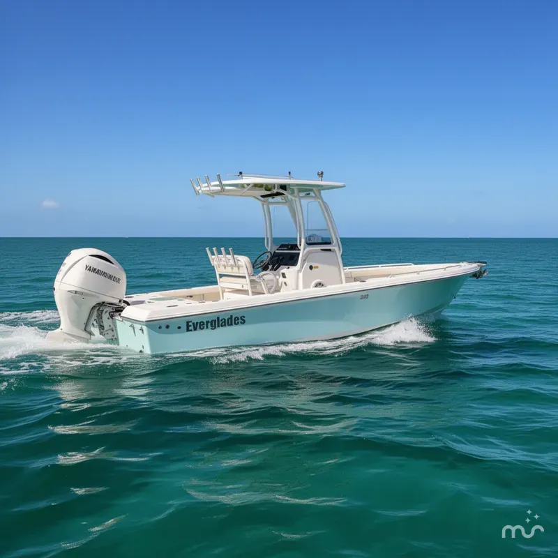 Slide: The Image of Everglades 243 Center Console 2022 - 0
