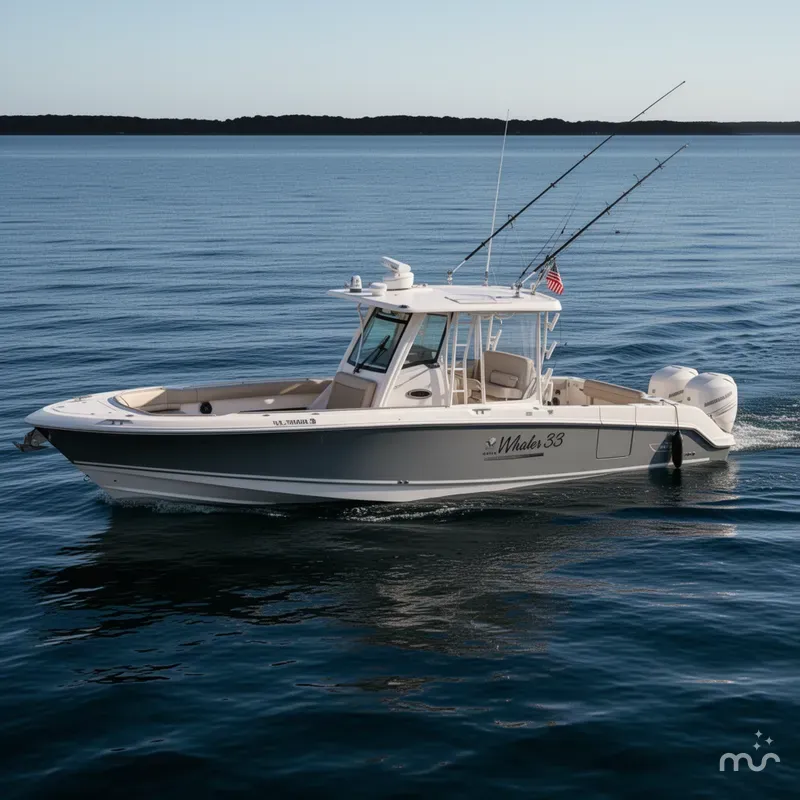 Slide: The Image of Boston Whaler Outrage Center Console 2017 - 2