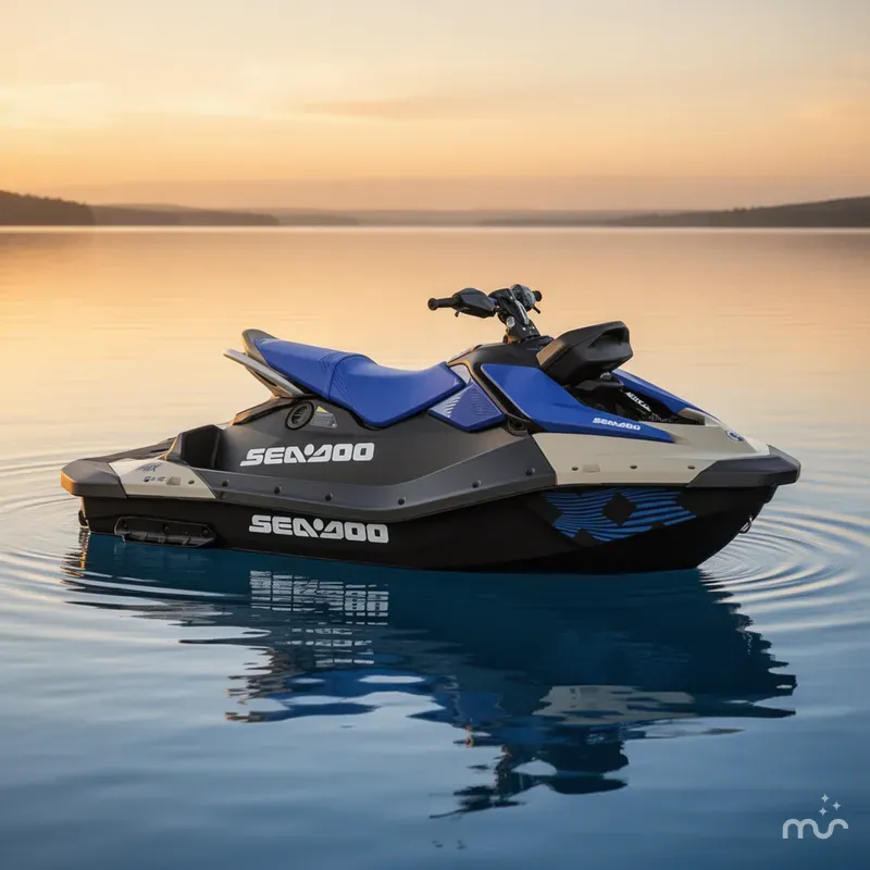 Slide: The Image of Sea-Doo Spark Trixx for 3 iBR and audio in option 2025 - 0