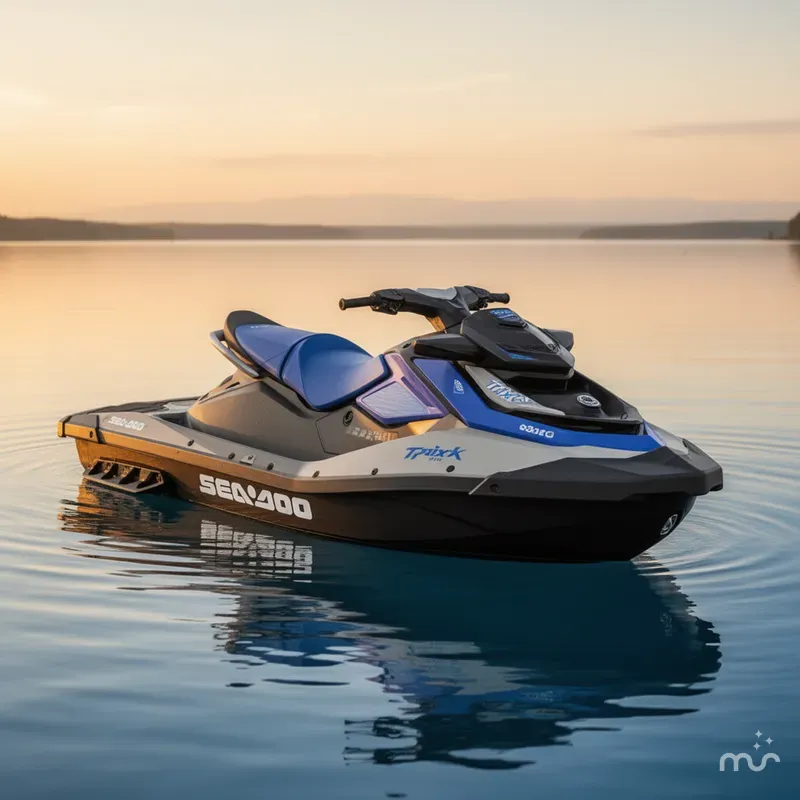 Slide: The Image of Sea-Doo Spark Trixx for 3 iBR and audio in option 2025 - 1