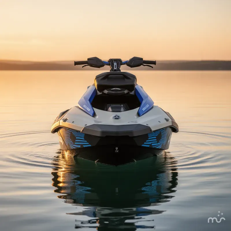 Slide: The Image of Sea-Doo Spark Trixx for 3 iBR and audio in option 2025 - 2