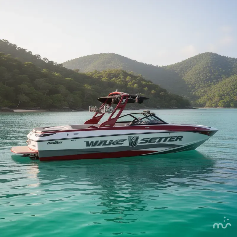 Slide: The Image of Malibu Wakesetter 23 LSV 2009 - 2