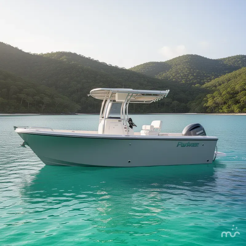 Slide: The Image of Parker Marine 210 Coastal 2026 - 2