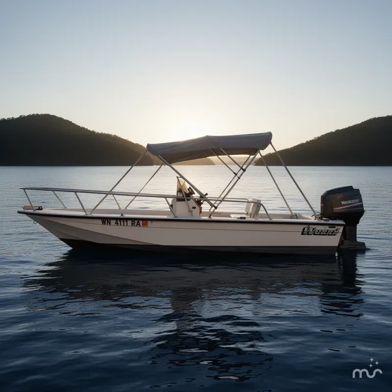 Slide: The Image of Wahoo 16.2 Striper 1990 - 2