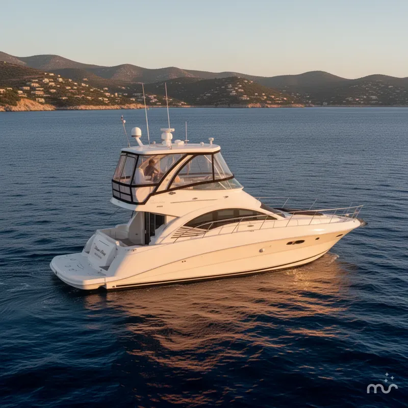Slide: The Image of Sea Ray 47 Sedan Bridge 2008 - 2