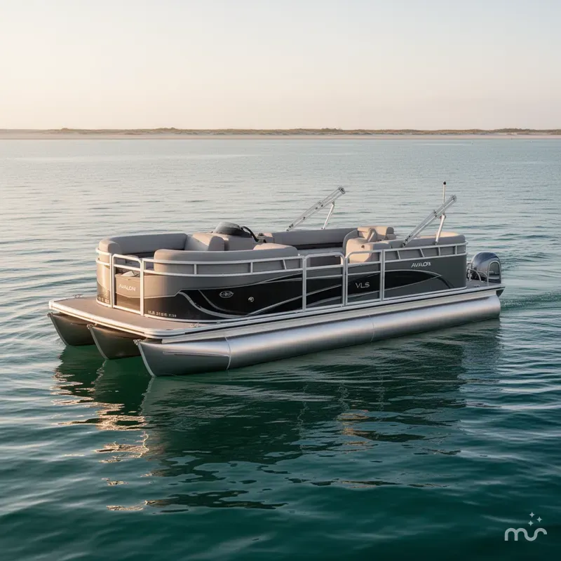 Slide: The Image of Avalon VLS 21 QUAD LOUNGER-115HP 2026 - 2