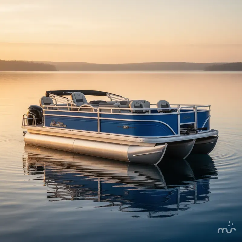 Slide: The Image of Sun Tracker Fishin' Barge 20 DLX 2026 - 0