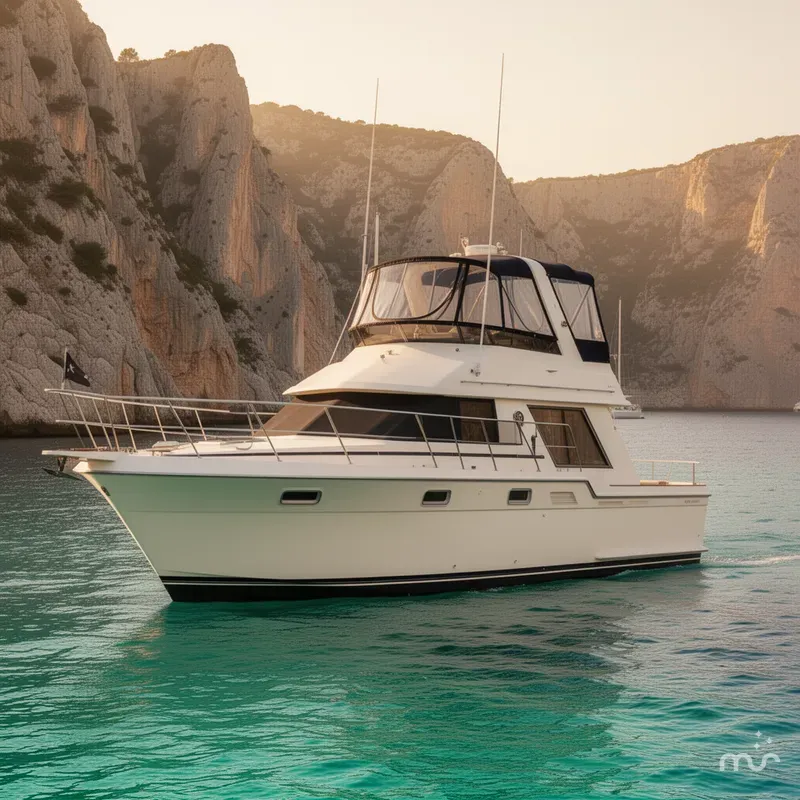The Image of Carver Yachts 42 Cockpit Motor Yacht 1987 - 0