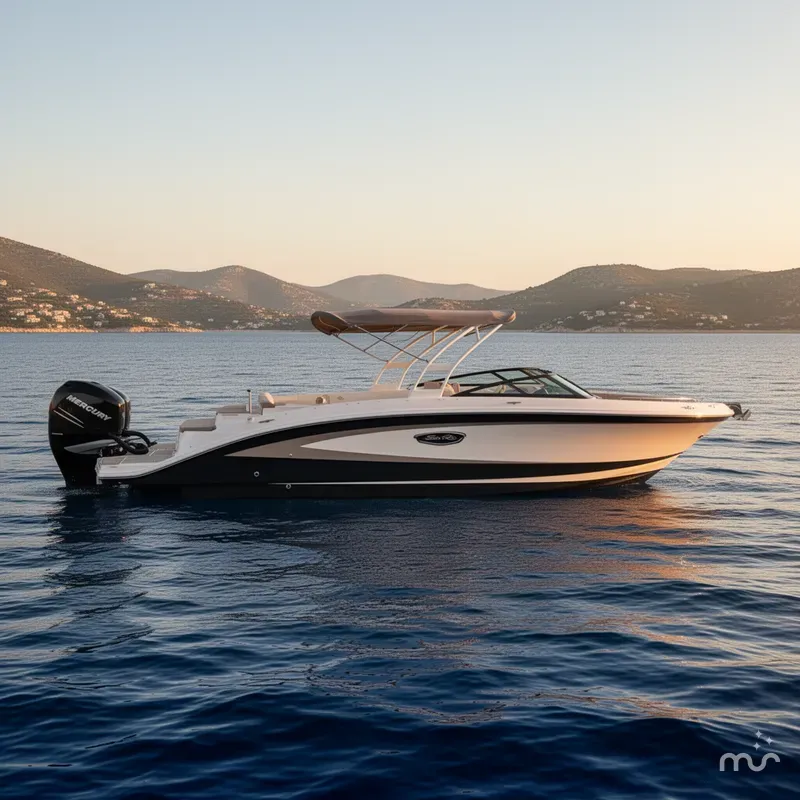 Slide: The Image of Sea Ray SDX 290 Outboard 2017 - 2