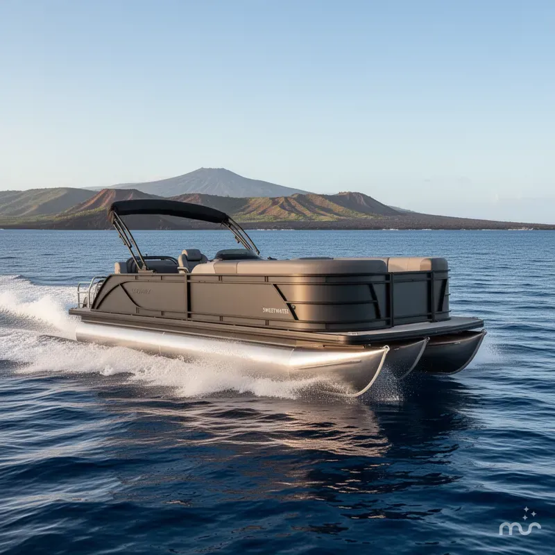 The Image of Godfrey Sweetwater 22' Single Flip Lounge Tritoon - 2286 SFLC 2026 - 0