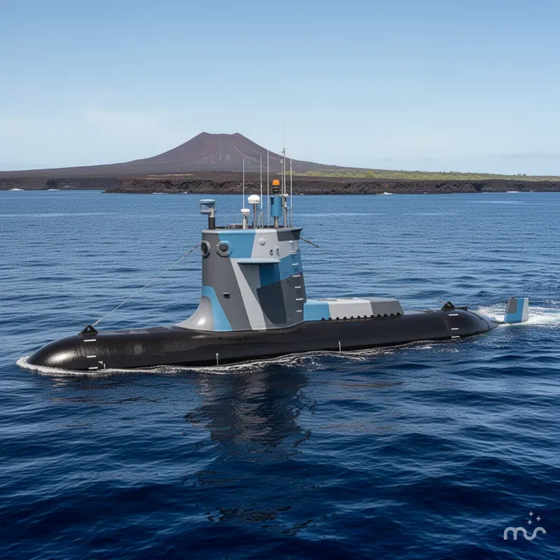 The Image of Submarine 28 Composite Construction 2023 - 0