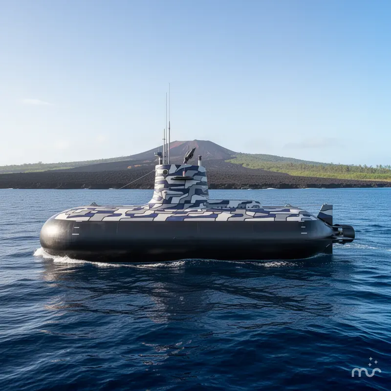 Slide: The Image of Submarine 28 Composite Construction 2023 - 2