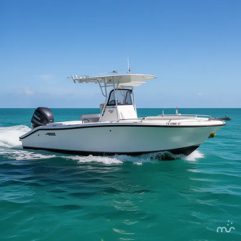Slide: The Image of Mako 232 Center Console 2000 - 0
