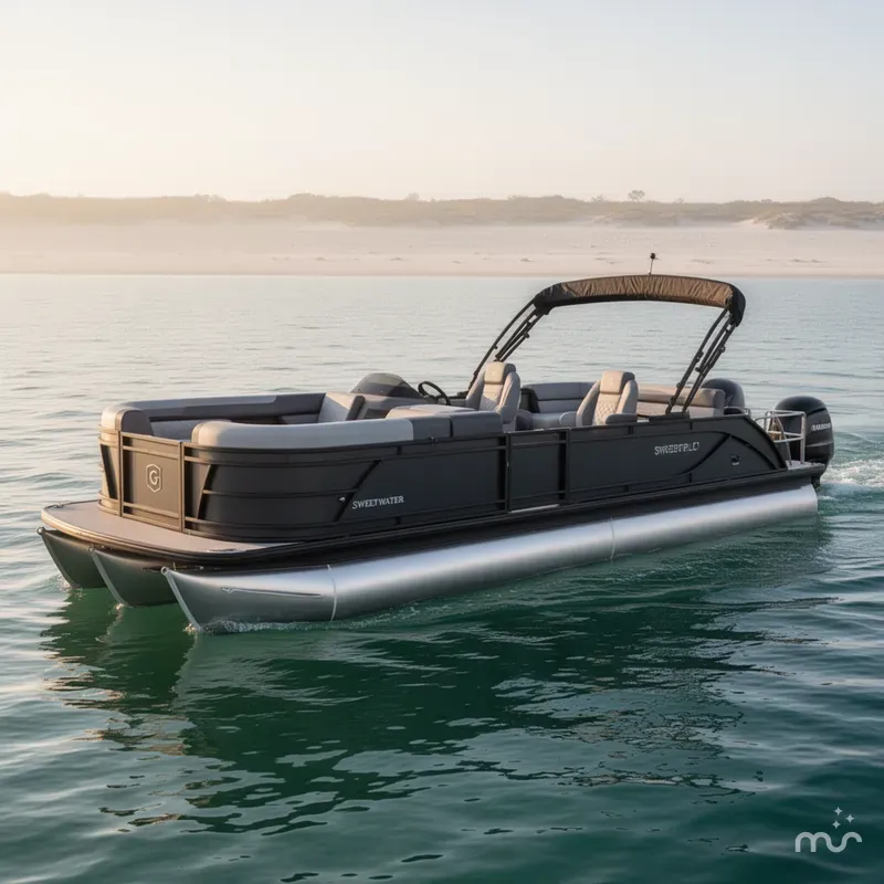 The Image of Godfrey Sweetwater 22' Single Flip Lounge Tritoon - 2286 SFLC 2026 - 0