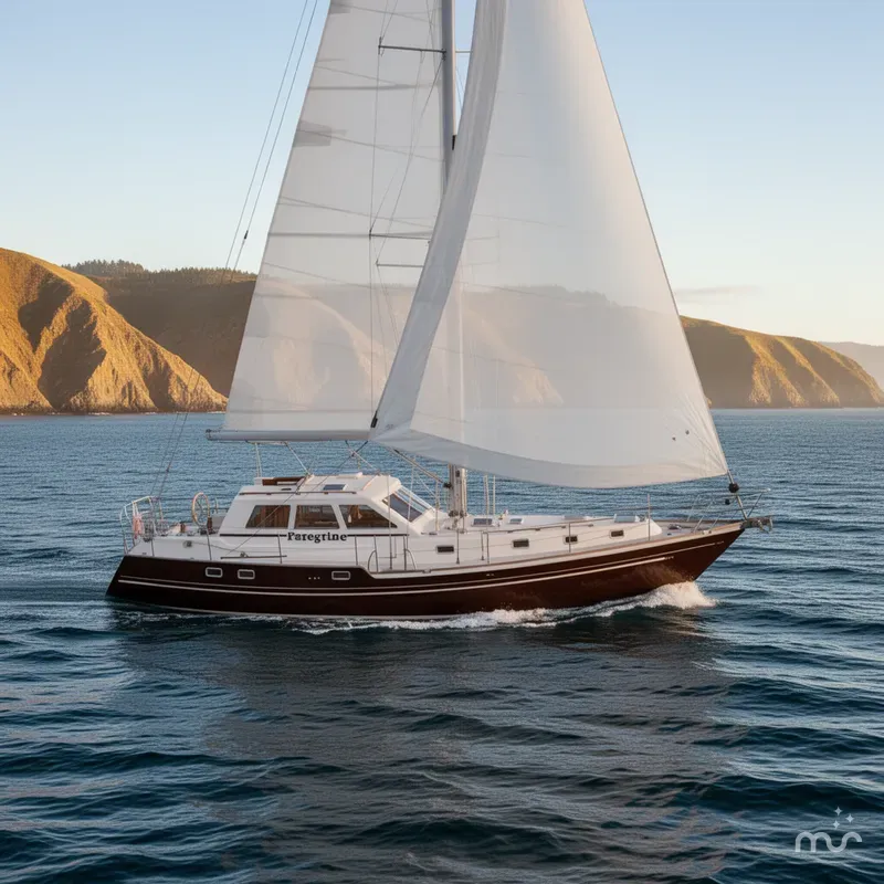Slide: The Image of Tayana 460 Vancouver Pilothouse 2002 - 0