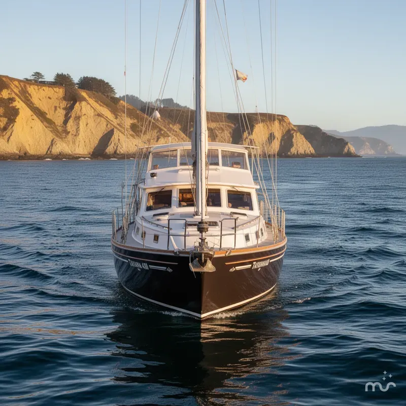 Slide: The Image of Tayana 460 Vancouver Pilothouse 2002 - 1