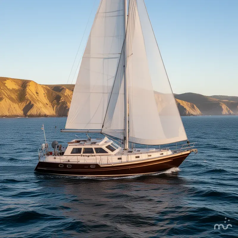 Slide: The Image of Tayana 460 Vancouver Pilothouse 2002 - 2