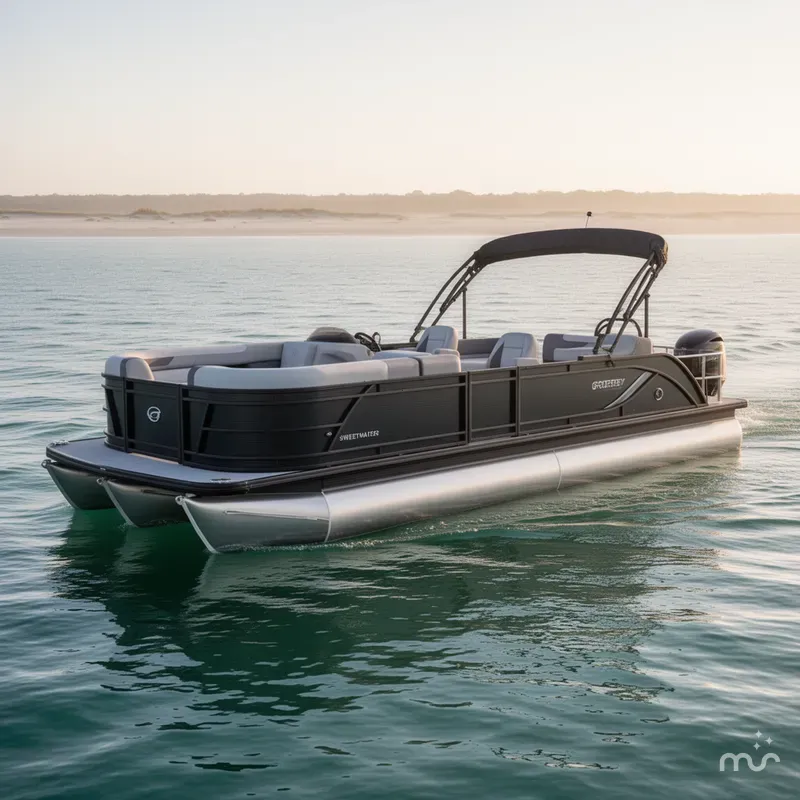 The Image of Godfrey Sweetwater 22' Single Flip Lounge Tritoon - 2286 SFLC 2026 - 0