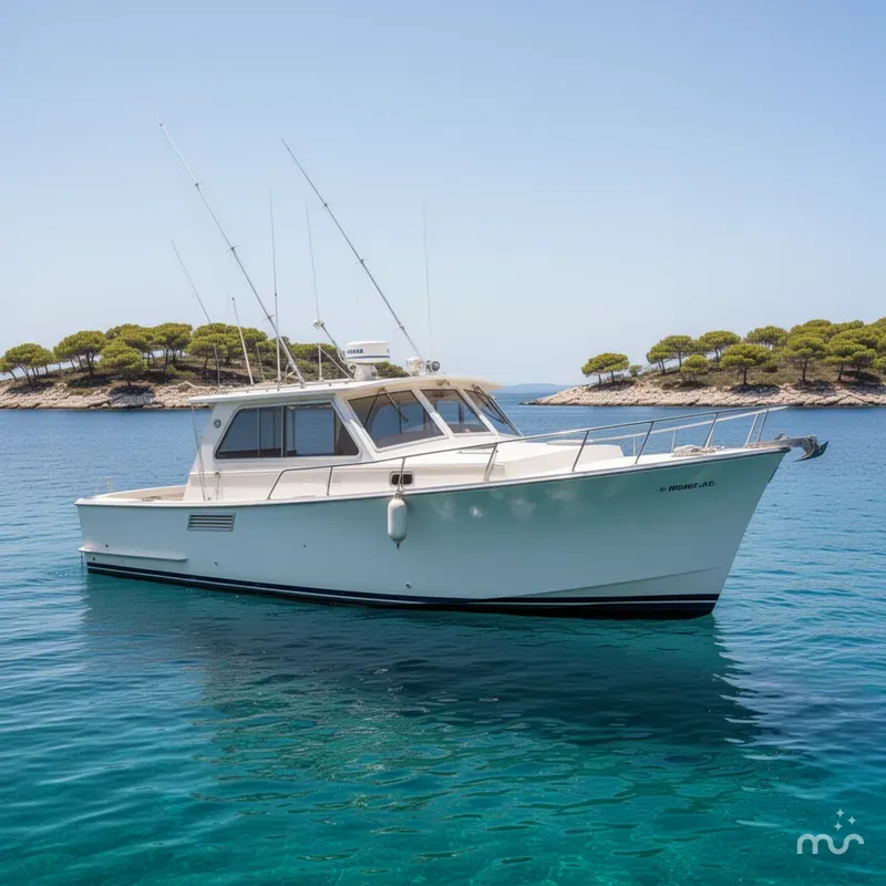 The Image of Hatteras 34 Sport Fisherman 1963 - 0