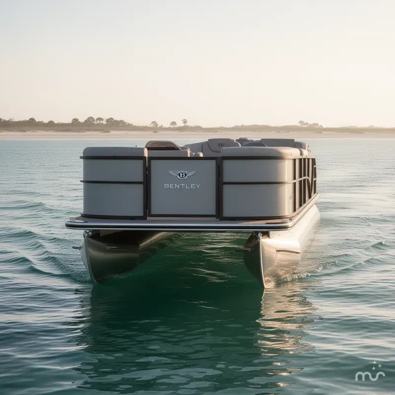 Slide: The Image of Bentley Pontoons Fish 200 4-Point 2024 - 3