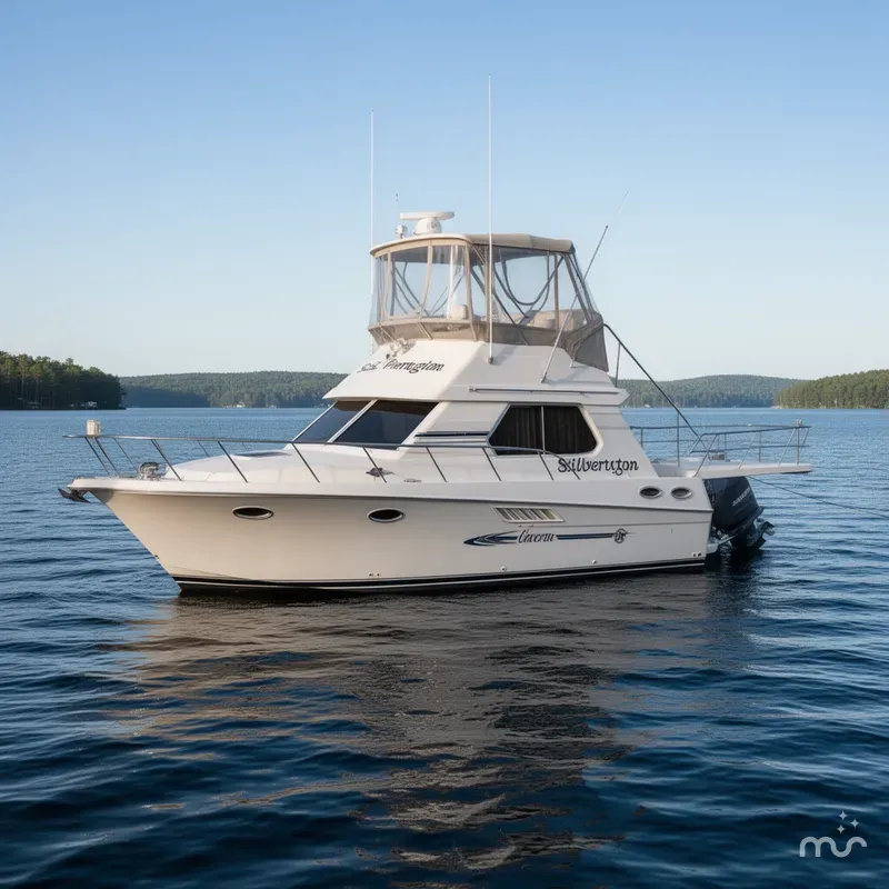 Slide: The Image of Silverton 322 Flybridge 2000 - 0