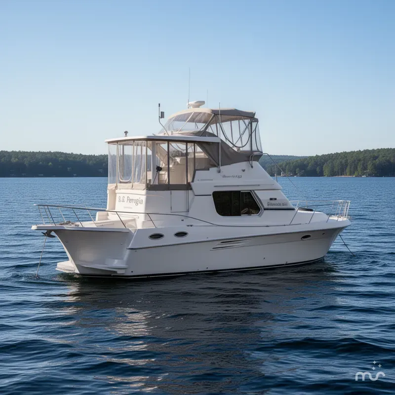 Slide: The Image of Silverton 322 Flybridge 2000 - 2