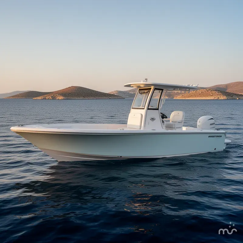 Slide: The Image of Sportsman Masters 227 Bay Boat 2025 - 2