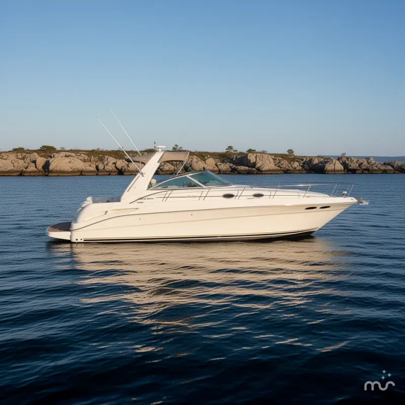Slide: The Image of Sea Ray 340 Sundancer 1999 - 2