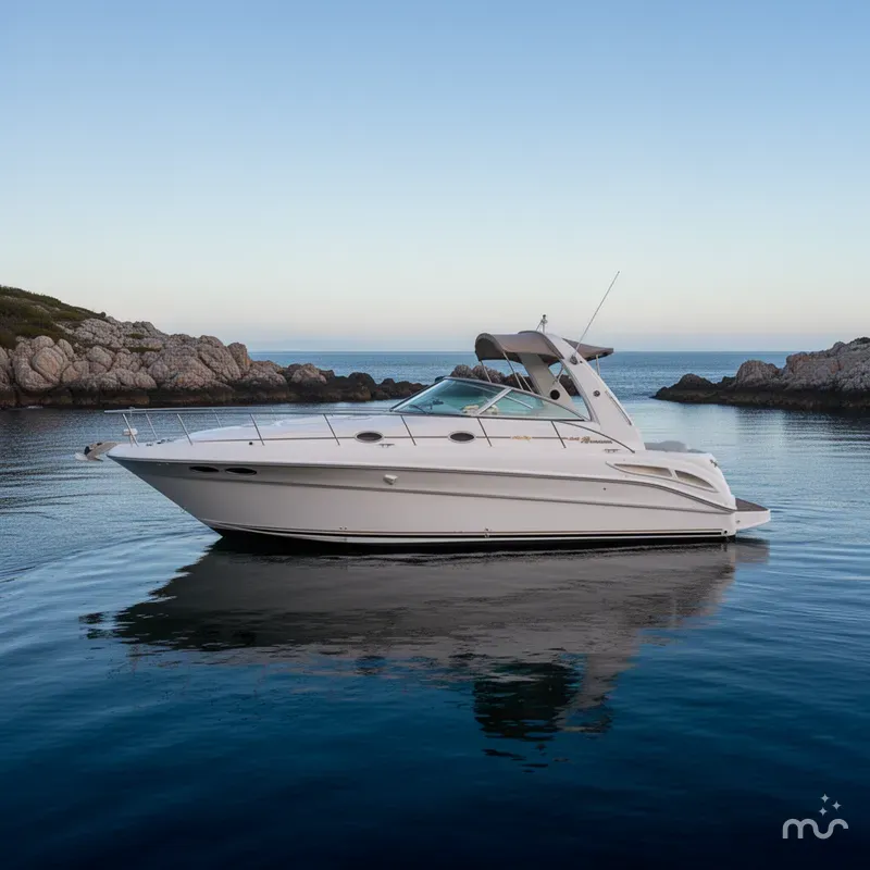 Slide: The Image of Sea Ray 340 Sundancer 1999 - 4
